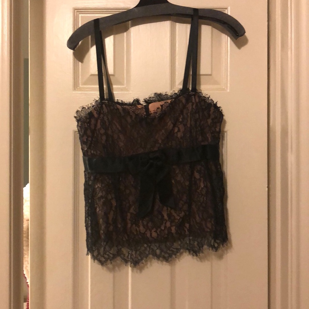 Lace Nanette Lenore corset, size 10